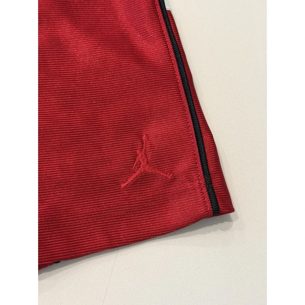 Jordan Brooklyn Cat Scratch Shorts Gym Red White HV0560-687 Mens Large NWT